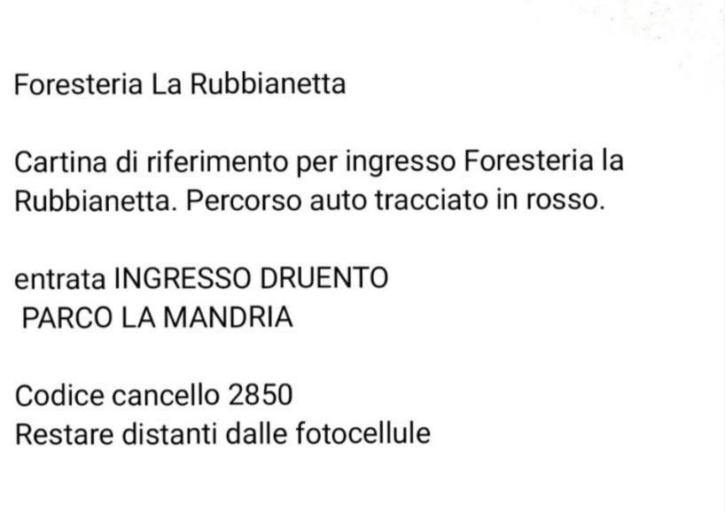 Foresteria La Rubbianetta Druento Eksteriør billede
